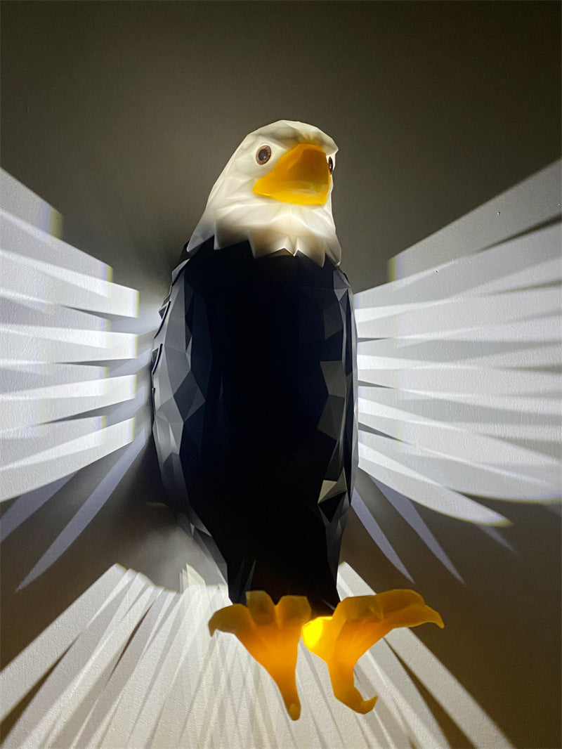 3D Eagle Bird Wall Lamp Decor