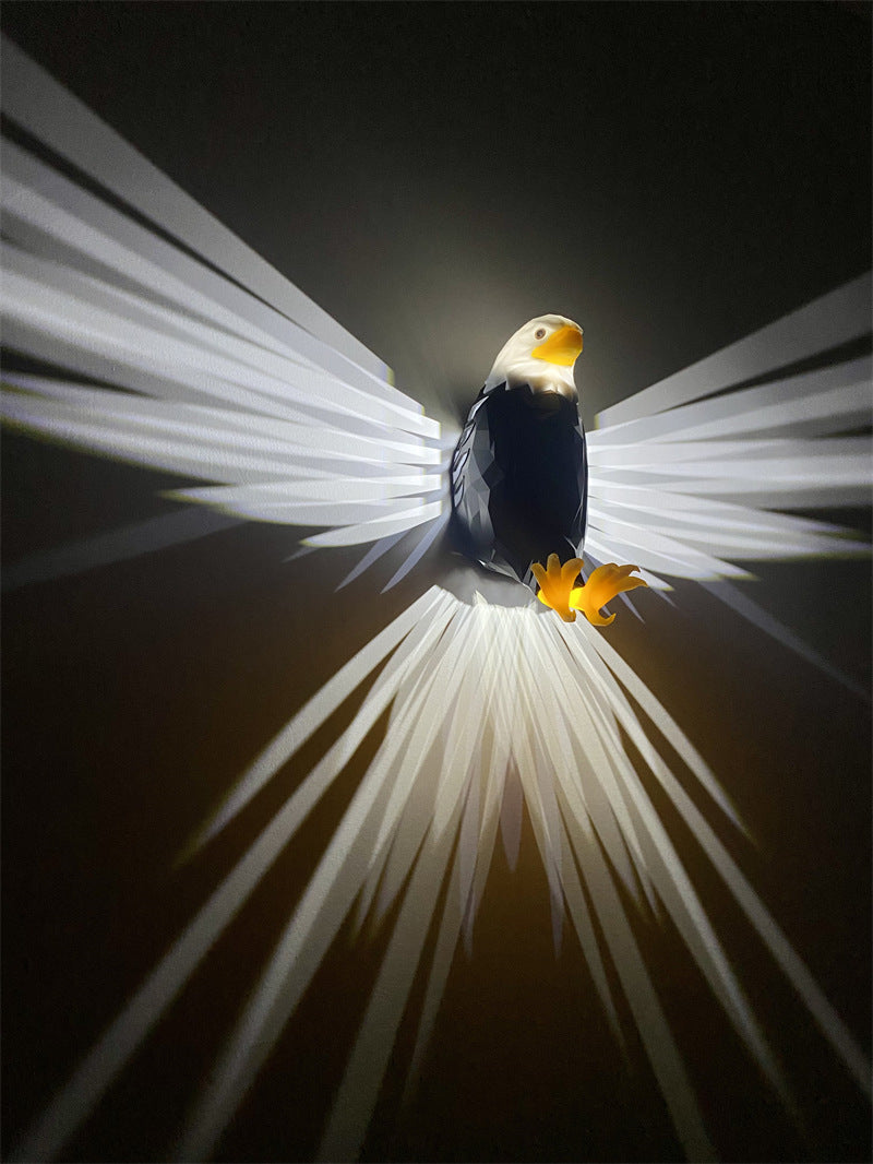 3D Eagle Bird Wall Lamp Decor