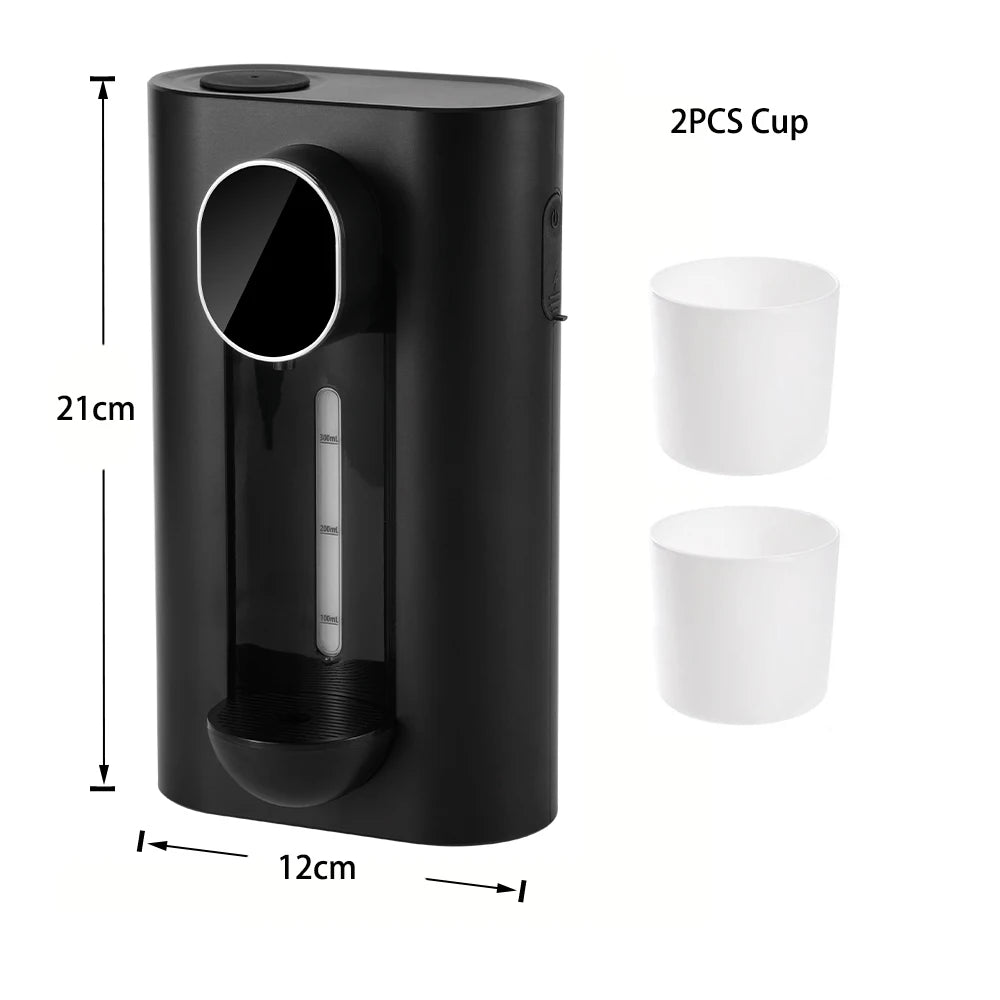 Wall-Mounted Smart Mouthwash Dispenser (With 2 Magnetic Cups)